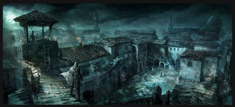 Illustration for article titled The Beautiful, If Stabby Art of the Assassin's Creed Series